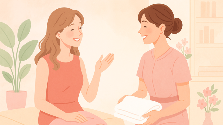 第3章:拭き取りトラブルを防ぐ!信頼を築くセラピストの会話術