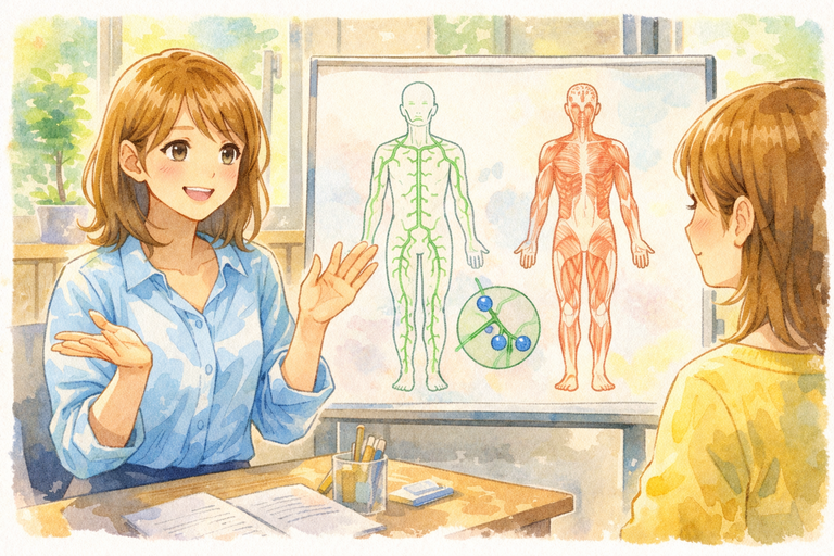 リンパドレナージュの説明