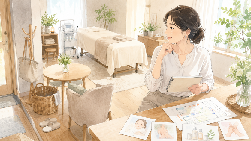 自宅エステサロンに必要なものを整理しよう