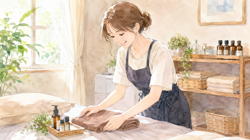 エステサロンのメニュー